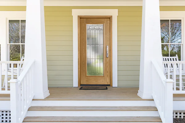 new entry door installation