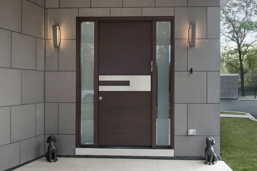 new entry door installation